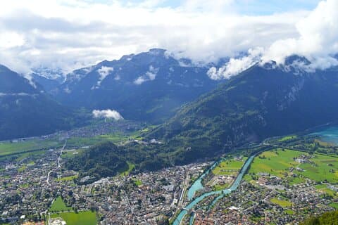Turistiske høydepunkter i Interlaken på en privat halvdagstur med en lokal