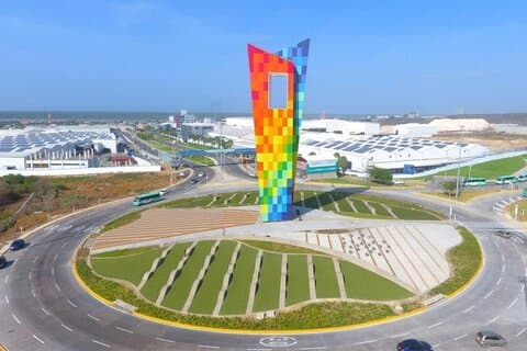 Private airport drop off Barranquilla - zona franca
