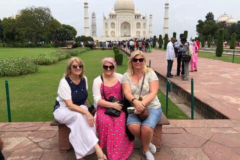 Visite d'une journée complète à Agra avec le Taj Mahal et le fort d'Agra