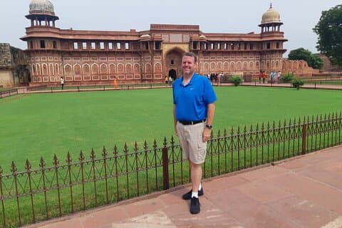 Visite privée d'une journée au Taj Mahal et à Fatehpur Sikri au départ de Delhi en voiture