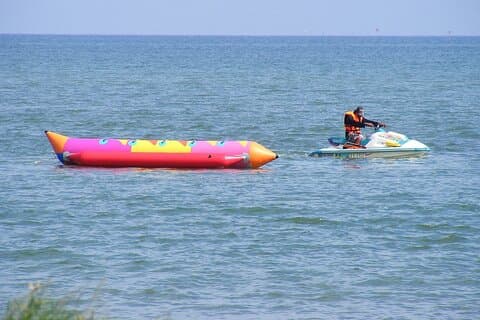 From Sharm El-Sheikh : Banana Boat at the Red Sea