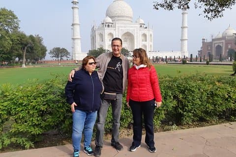 01 Dag Agra Tour med Taj Mahal och Agra Fort med Lunch