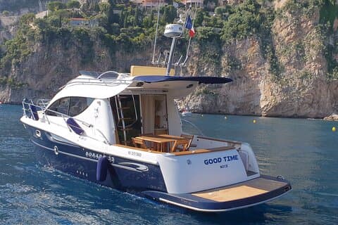 Exclusive cruise, swimming, St Jean Cap Ferrat, Nice, Eze Monaco
