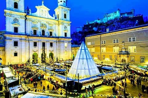 Julemarkeder: Salzburg og Berchtesgaden Tour fra München