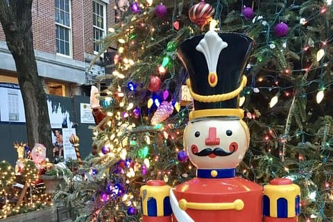 Excursão privada de Natal em Nova York com motorista e guia