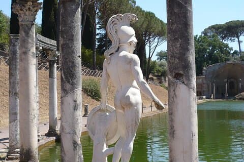 Tivoli : Villa d'Hadrien - Visite privée