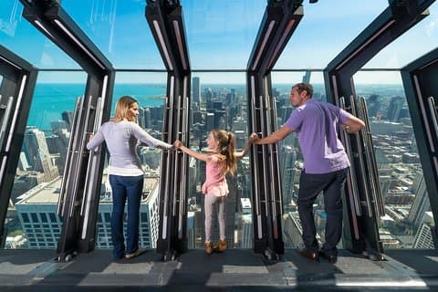 シカゴ・アトラクションズ・パス:最大50%割引-360シカゴが含まれます。