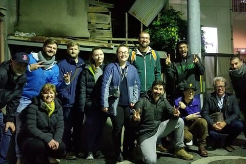 Deep Osaka Night Walking Tour med valgfri middag