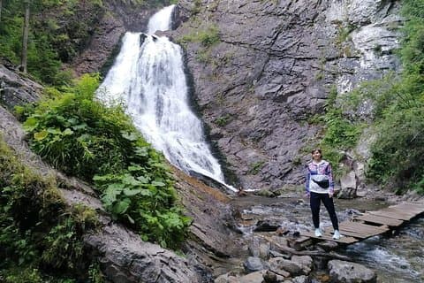 Vladeasa Peak and Bride's Waterfall Day Hike