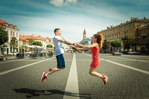 Vilnius Private Photoshoot Tour