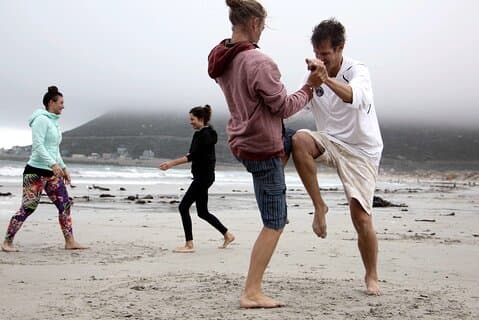 Capoeira e giochi di combattimento