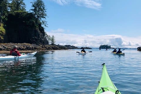 Excursão de Kayaking de dia inteiro em Coastal Waters