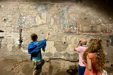 Visite en petit groupe des joyaux cachés et des souterrains du Trastevere