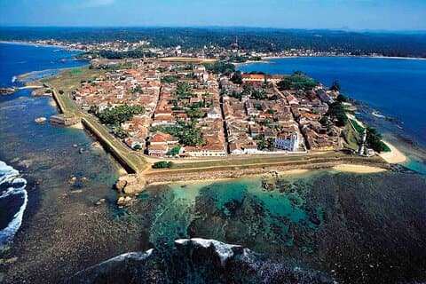 Handungoda en Galle uit Galle City