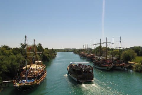 Antalya : crociera sul fiume Manavgat, cascate e tour del mercato