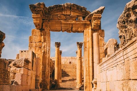 Giro di mezza giornata di Jerash da Amman