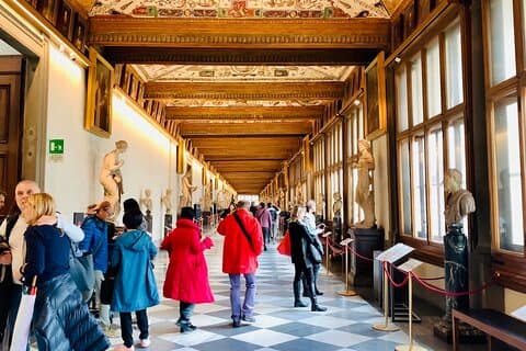 Galerie des Offices Visite en petit groupe avec Guide