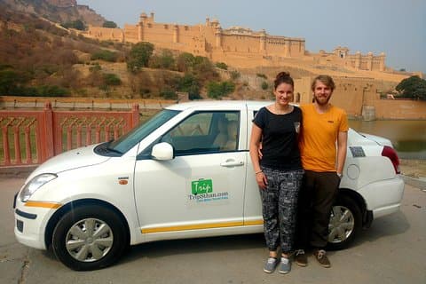 Dagtocht Jaipur per privéauto met professionele chauffeur