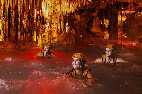 Visite Xplor Fuego, adrénaline sauvage, transport aller-retour depuis Cancún