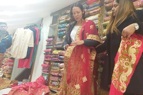 Visite privée de shopping à Delhi avec un expert local