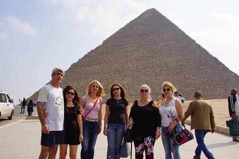 Dag Tour Piramides van Gizeh en Dahshur vanuit Caïro