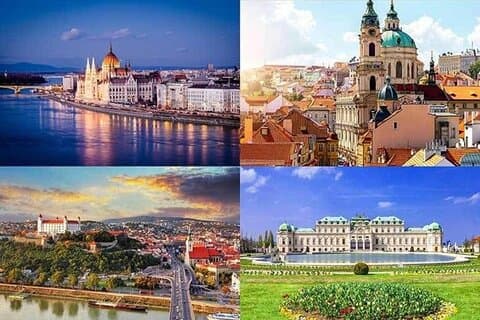7 Days/ 6 nights European Highlights Private tour of Budapest-Vienna-Bratislava