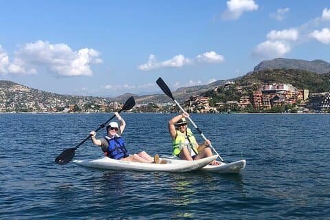 ラスガタスカヤックとシュノーケリングツアー