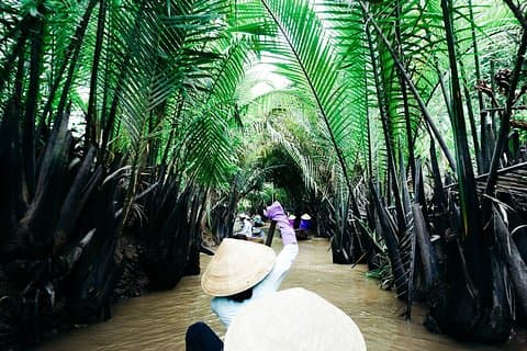 Croisière immersive d'une journée dans le bol de riz My Tho et le delta du Mékong