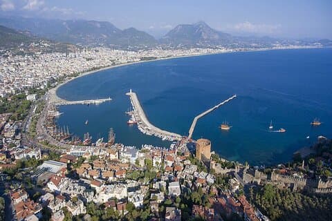 Delt Alanya bytur fra Side