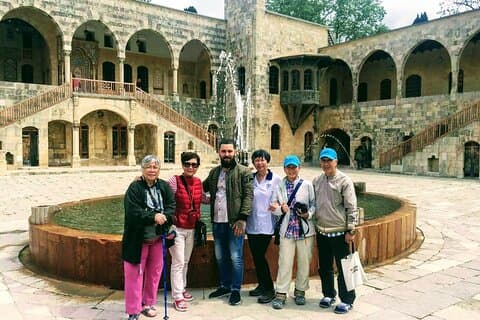 Beirut nach Beiteddine und Deir El Qamar : Tägliche Touren