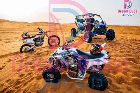 1 Hour Ride with Quad Bike 700 Raptor