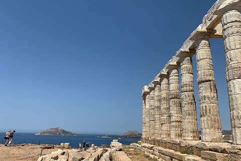 Sounion Highlights Vouliagmeni, Poseidon Temple, Thorikos Theatre