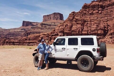 Canyonlands NP. Backcountry Mattina o Pomeriggio 4X4 JEEP