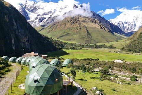 Salkantay Trek 5 jours au Machu Picchu par Glamping Sky Lodge Dome