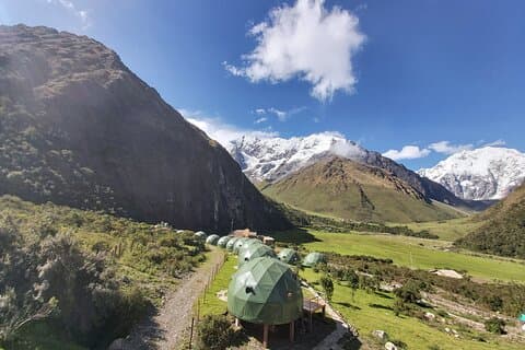 2-daagse Salkantay Trek & Humantay door Glamping Sky Lodge Dome