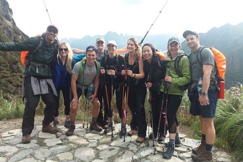 2-dages vandretur kort Inca-sti til Machu Picchu