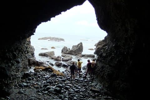Pirate Sea Cave Tide Pool Walk at Dana Point