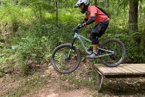 Halve dag privé begeleide mountainbiketocht in Bentonville