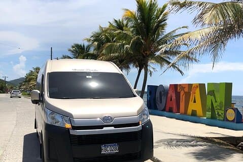 Tour privato dell'isola di Roatan di mezza giornata