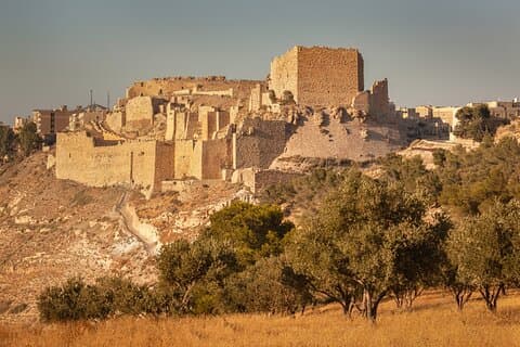 Private Karak Visit Kings Highway Tour with Optional Islamic Shrines from Amman