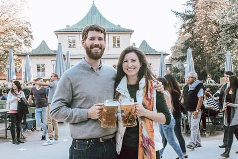 München mattur og matmarked med tyske delikatesser