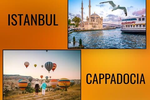 Istanbul og Cappadocia Tour Package