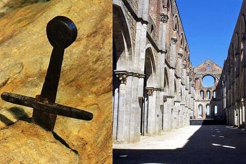 The Sword In The Stone Tour com almoço e degustação de vinhos em Chianti