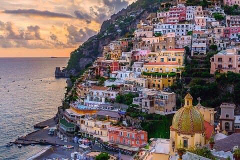 Experiencia de día completo en la costa de Amalfi desde Sorrento, Nápoles o Salerno