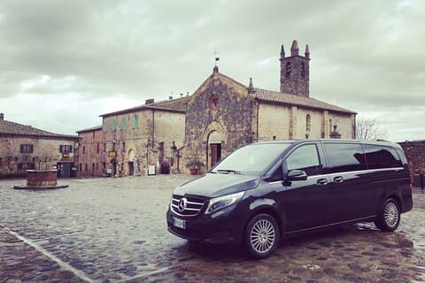 Trasferimento privato con minivan da Firenze a Roma