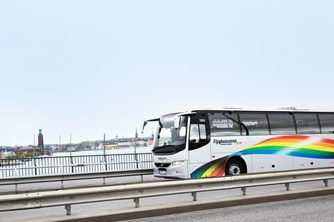 Arlanda Lufthavn Bus Transfer Afgang
