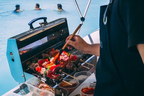 Laguna Grill - Private Boat with on-board BBQ and Drinks Included