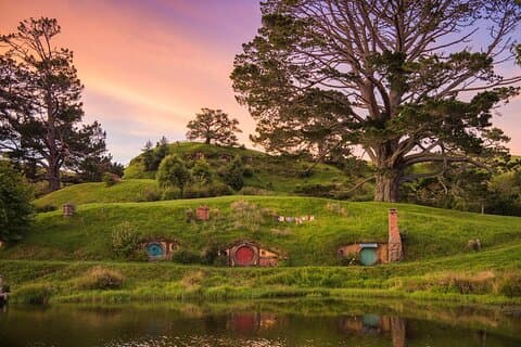 Hobbiton & Rotorua Living Māori Village Privat tur Ex-Auckland