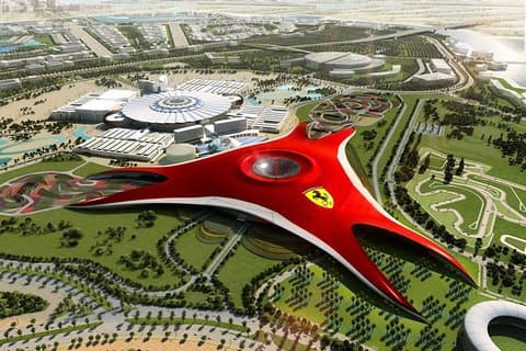 Abu Dhabi Ferrari World entry med retur overførsler fra Dubai