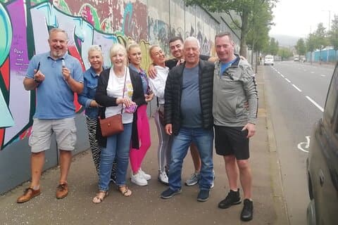 Tour in taxi del murale politico di Belfast